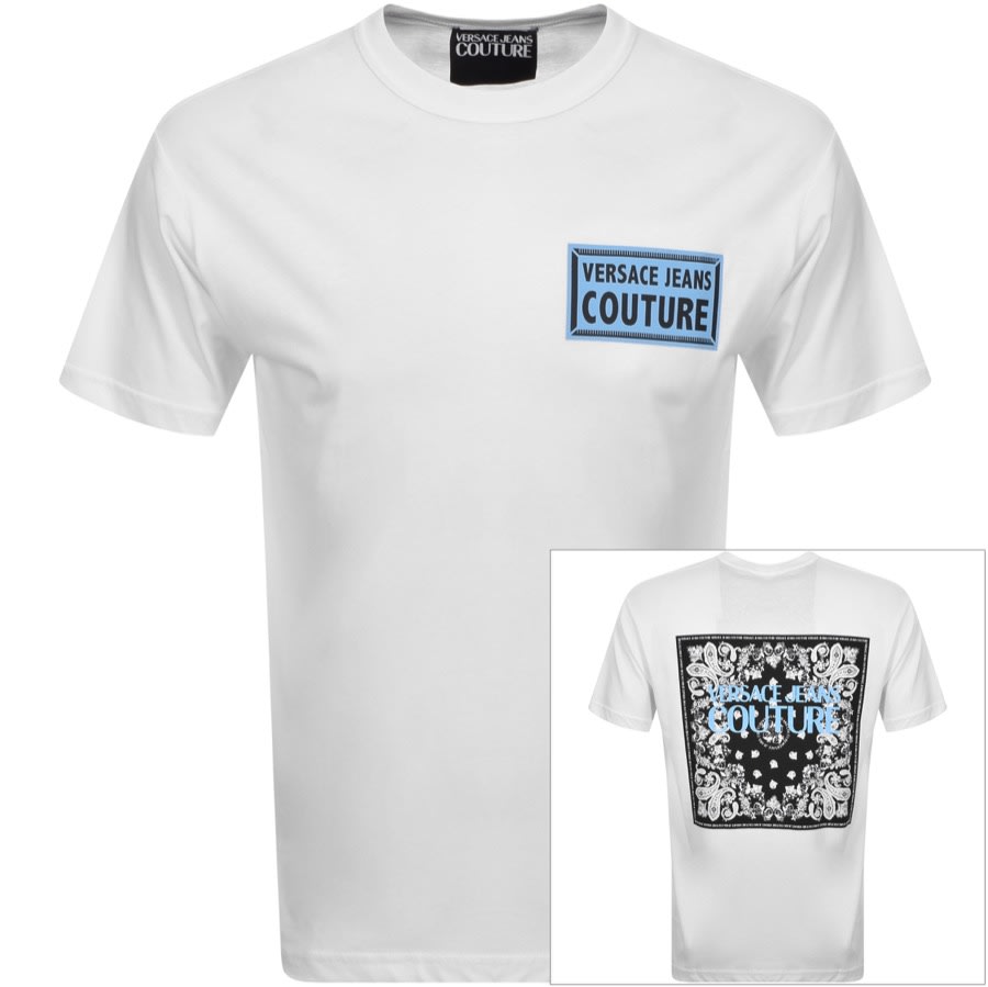 Alternative Image for ProductVersace Jeans Couture Back Print T Shirt White1